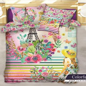 فروش لحاف روتختی کارن کودک سه بعدی مدل کالر فول COLORFUL در فروشگاه آنلاین و نمایندگی مرکزی فروش تشک خوشخواب در اصفهان