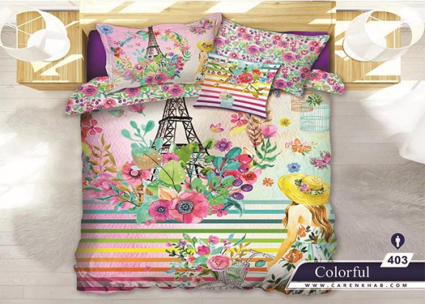 فروش لحاف روتختی کارن کودک سه بعدی مدل کالر فول COLORFUL در فروشگاه آنلاین و نمایندگی مرکزی فروش تشک خوشخواب در اصفهان