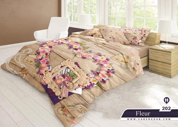 فروش لحاف روتختی کارن مدل فلور FLEUR در فروشگاه آنلاین و نمایندگی مرکزی فروش تشک خوشخواب در اصفهان