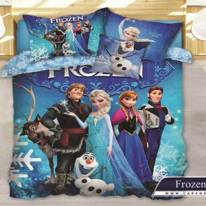 فروش لحاف روتختی کارن کودک سه بعدی مدل فروزن Frozen در فروشگاه آنلاین و نمایندگی مرکزی فروش تشک خوشخواب در اصفهان