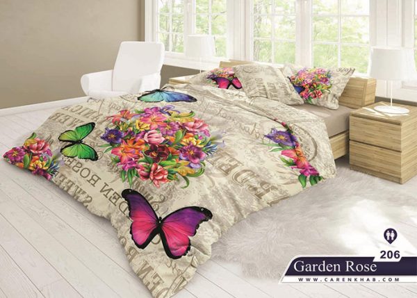 فروش لحاف روتختی کارن مدل گاردن رز GARDEN ROSE در فروشگاه آنلاین و نمایندگی مرکزی فروش تشک خوشخواب در اصفهان