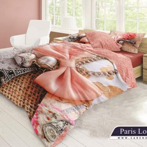 فروش لحاف روتختی کارن مدل پاریس لاو PARIS LOVE در فروشگاه آنلاین و نمایندگی مرکزی فروش تشک خوشخواب در اصفهان