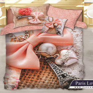 فروش لحاف روتختی کارن کودک سه بعدی مدل پاریس لاو PARIS LOVE در فروشگاه آنلاین و نمایندگی مرکزی فروش تشک خوشخواب در اصفهان