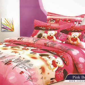 فروش لحاف روتختی کارن کودک مدل پینک بیر PINK BEAR در فروشگاه آنلاین و نمایندگی مرکزی فروش تشک خوشخواب در اصفهان