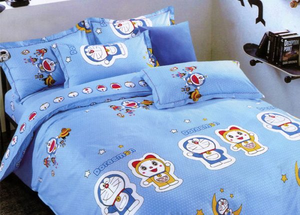 فروش لحاف روتختی نوجوان کارینا مدل دورایمون DORAEMON در فروشگاه آنلاین و نمایندگی مرکزی فروش تشک خوشخواب در اصفهان