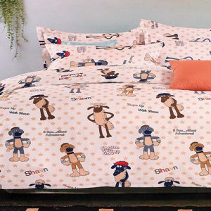 فروش لحاف روتختی نوجوان کارینا مدل شان شیپ SHAUN THE SHEEP B در فروشگاه آنلاین و نمایندگی مرکزی فروش تشک خوشخواب در اصفهان