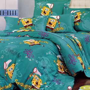 فروش لحاف روتختی نوجوان کارینا مدل باب اسفنجی SPONGE BOBE A در فروشگاه آنلاین و نمایندگی مرکزی فروش تشک خوشخواب در اصفهان